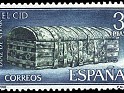 Spain 1962 El Cid 3 PTS Azul y Verde Edifil 1446